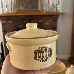 Pfaltzgraff Butter Tub